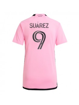 Billige Inter Miami Luis Suarez #9 Hjemmedrakt Dame 2024-25 Kortermet